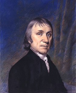 Painting of Joseph Priestley