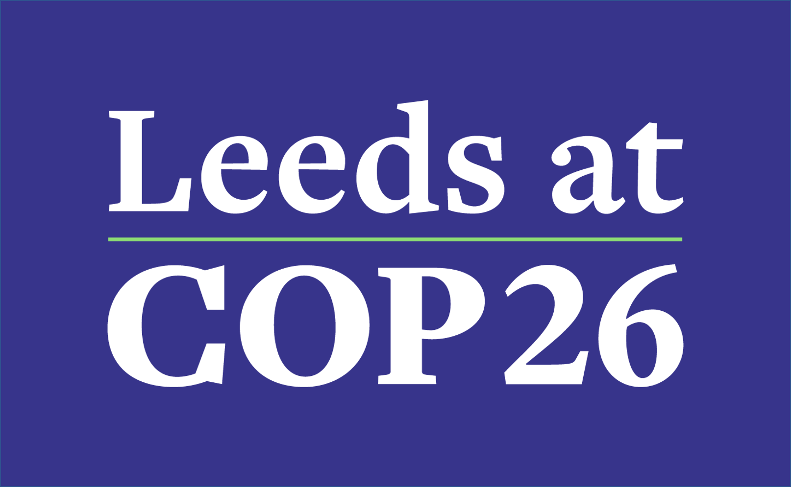 University of Leeds at COP26