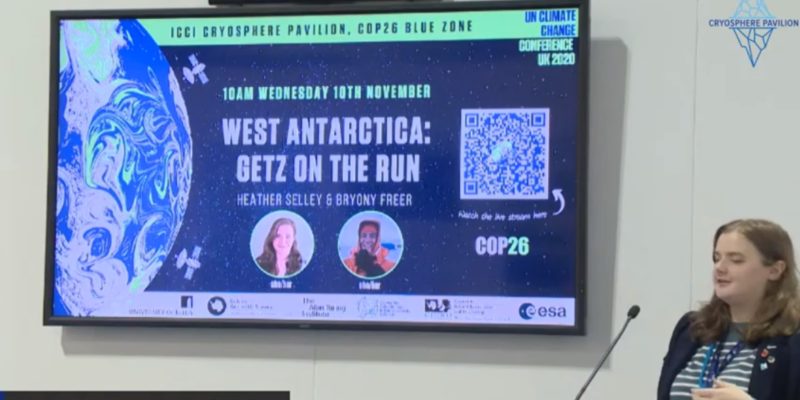 West Antarctica: Getz on the Run
