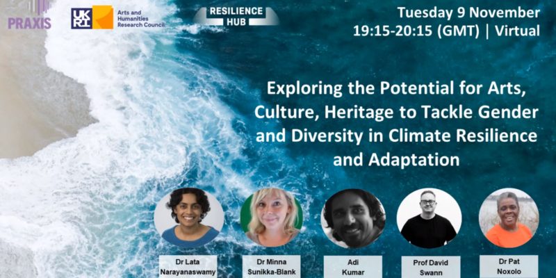 Exploring the potential for arts tackle diversity in climate resilience